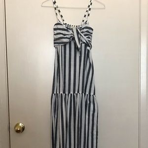Long striped dress